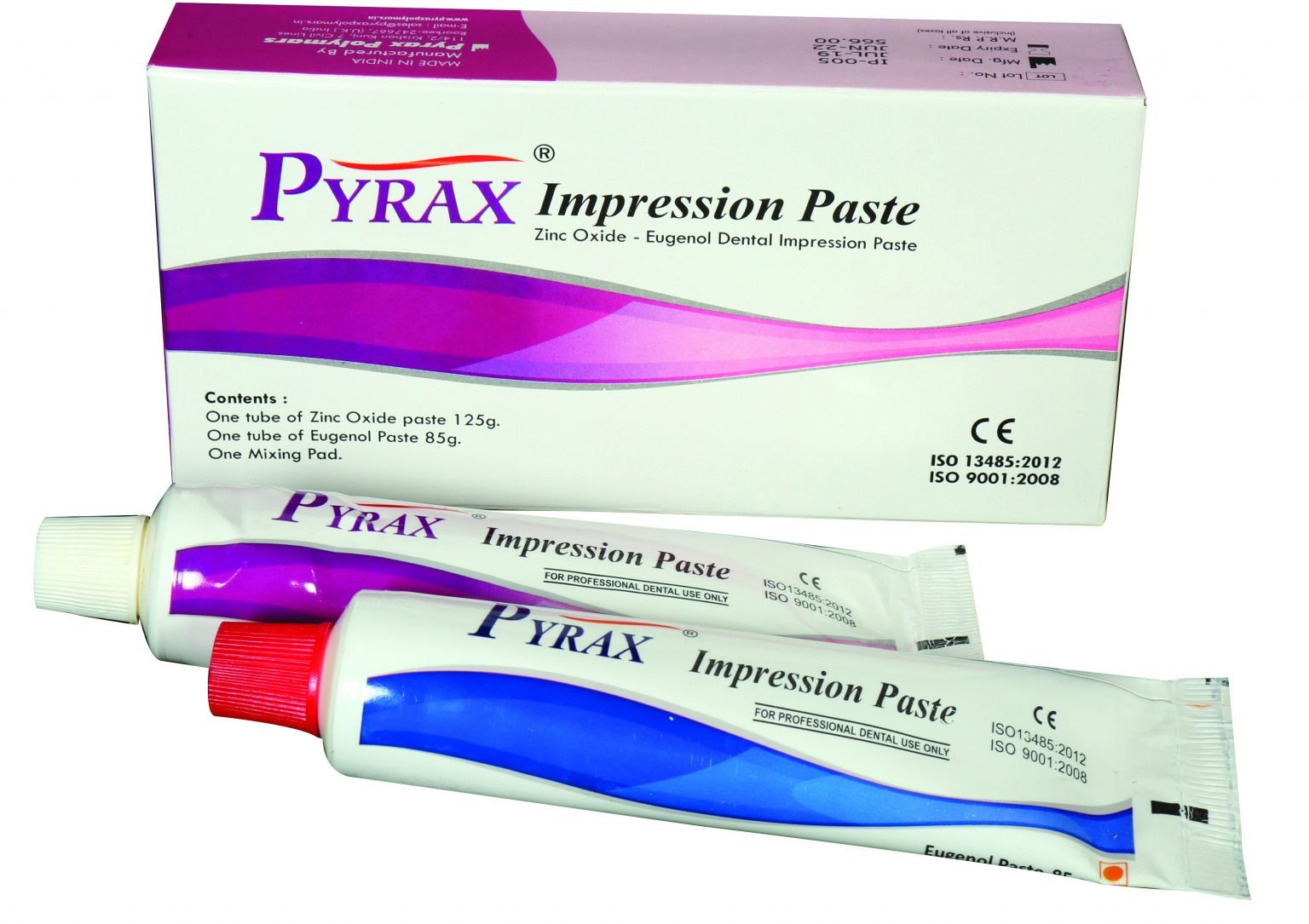 Zinc Oxide Eugenol Impression Paste Pyrax Polymars