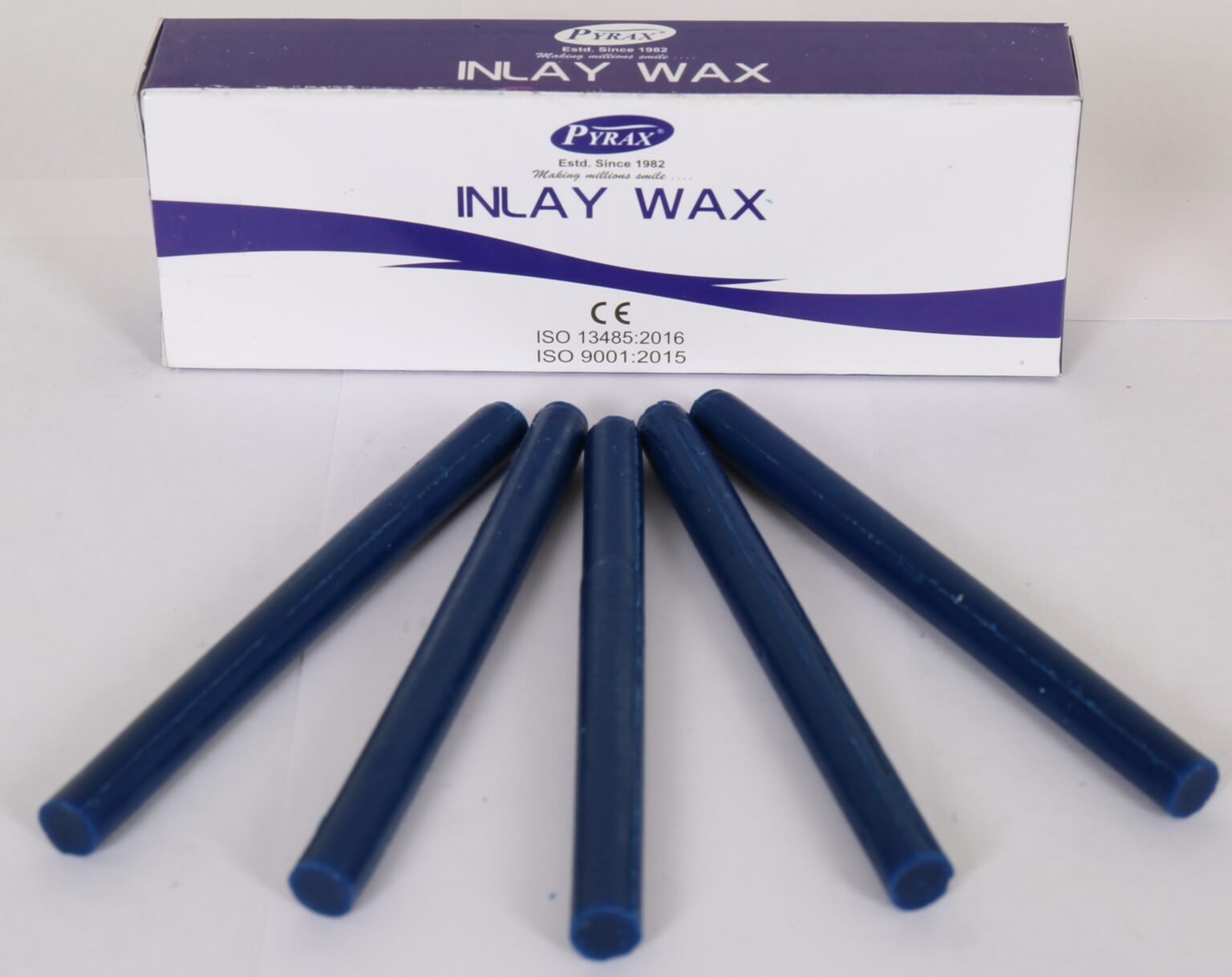 Inlay Wax For Crown And Bridge 10 Sticks Pyrax Polymars