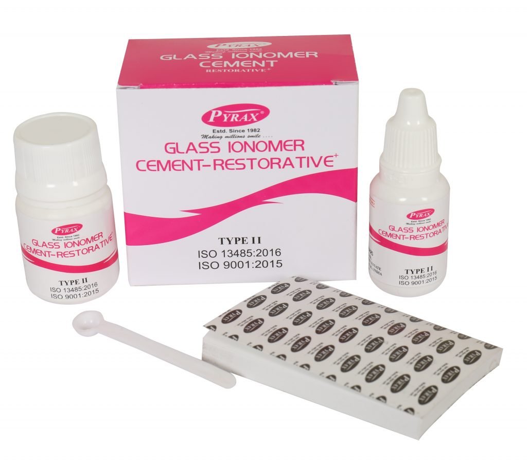 PYRAX® High Quality Glass Ionomer Cement Type 2 Restorative + Pyrax