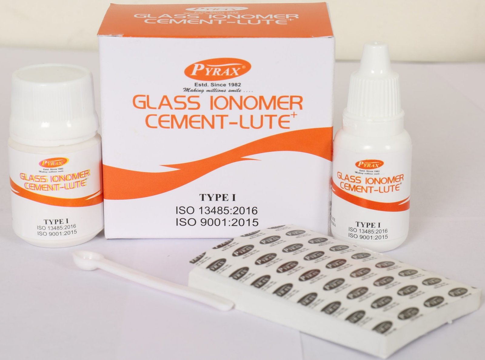 Glass Ionomer Cement Luting (Type I) – Pyrax