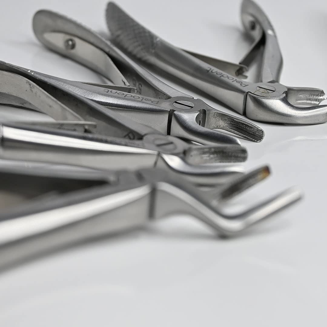 thumbnail image 2 of NB Pediatric Dental Extraction Forceps Kit - 7 Pieces - Child/Pedo Set 2 of 6